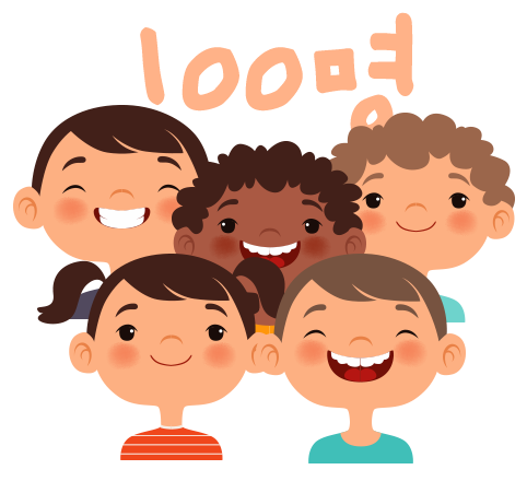 100명